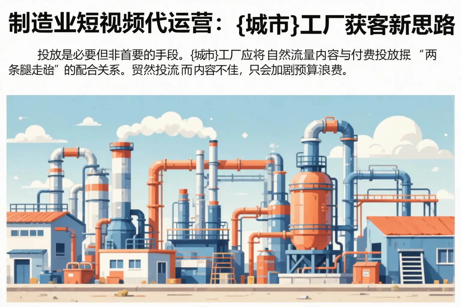 制造业短视频代运营：安仁工厂获客新思路